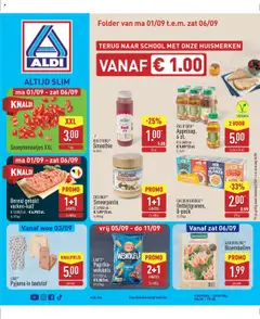 Aldi folder week 36 - Voorbeeld van een folder van Aldi, geldig van 01.09.2025