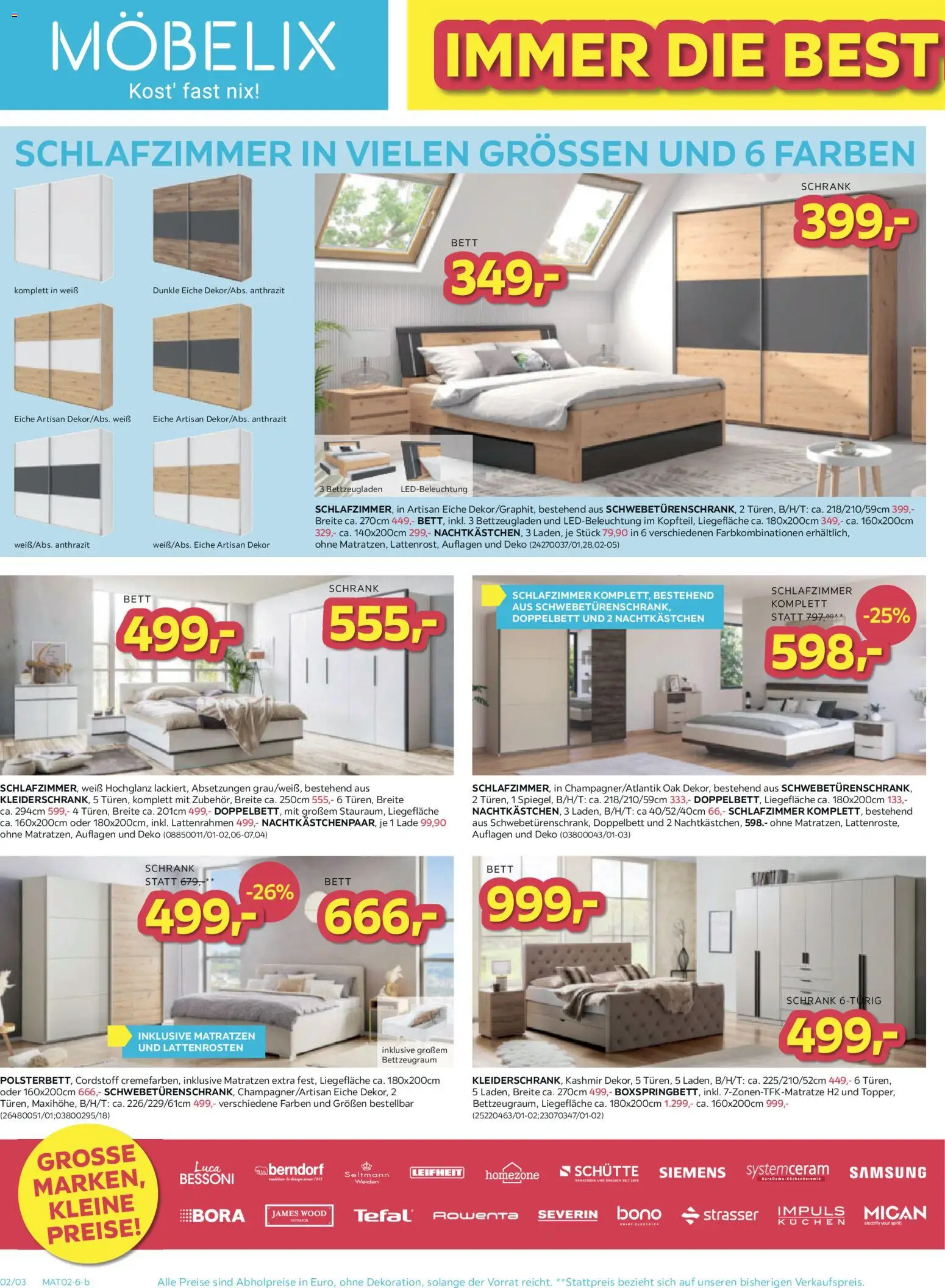 Möbelix Angebote gültig ab 09.02.2026 | Seite: 2