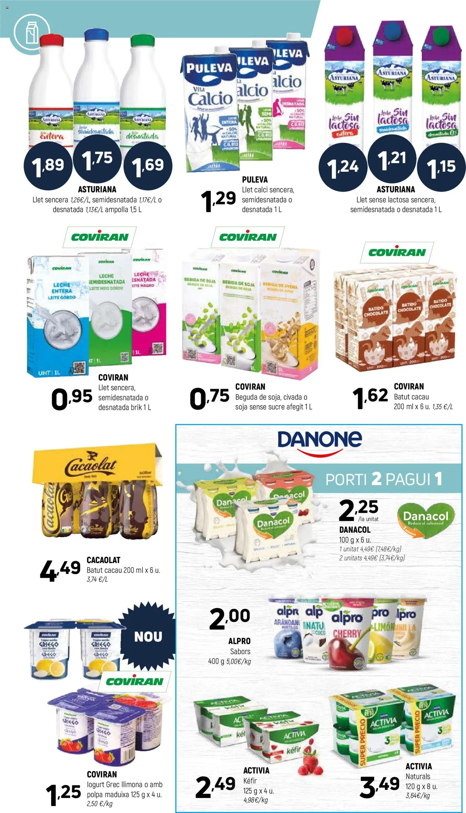 Coviran - Cataluna │ válido desde el 07.04.2026 | Página: 6 | Productos: Leche, Chocolate