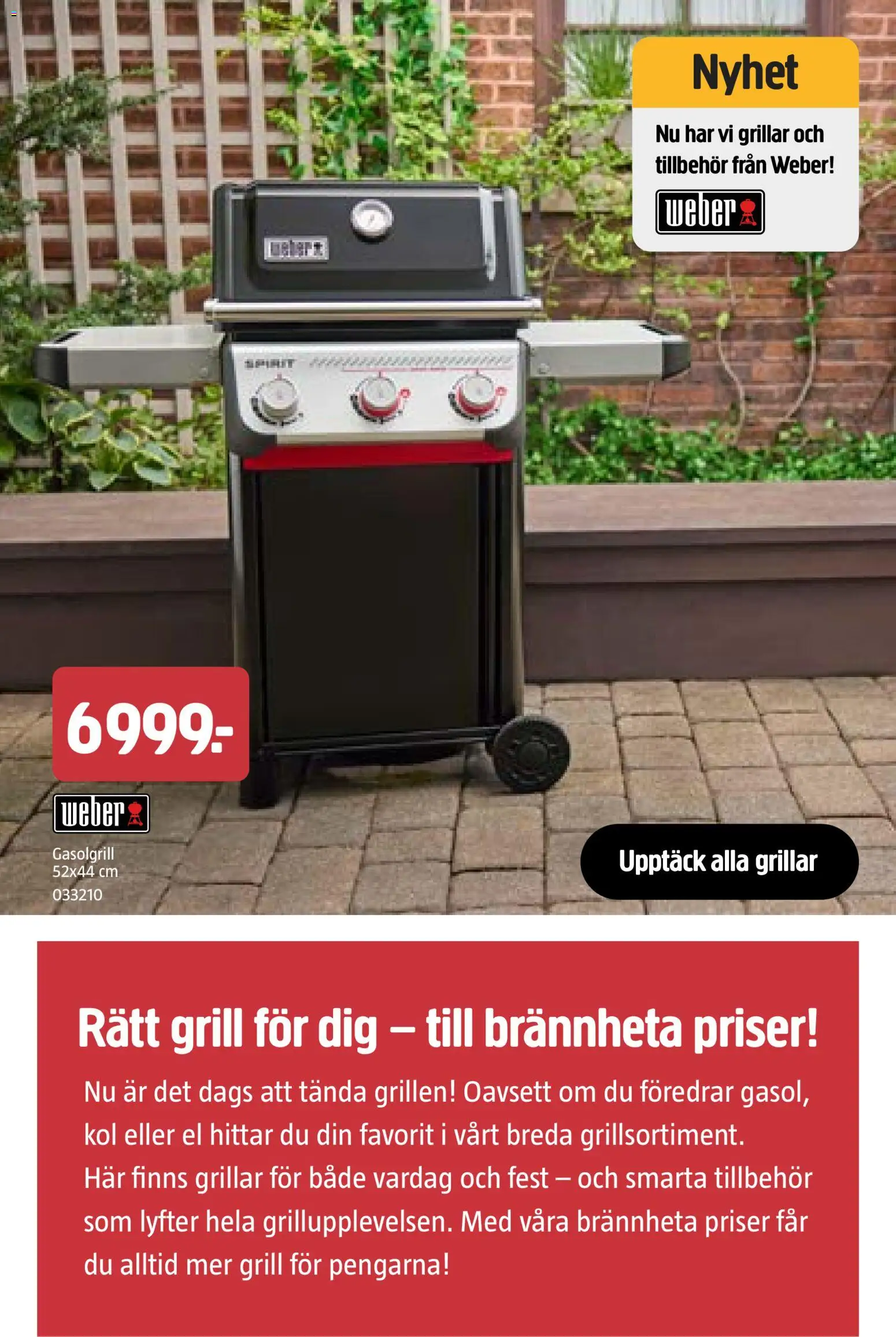 Jula reklamblad aktuell från 26.02.2026 | Sida: 28 | Produkter: Grill, Gasolgrill