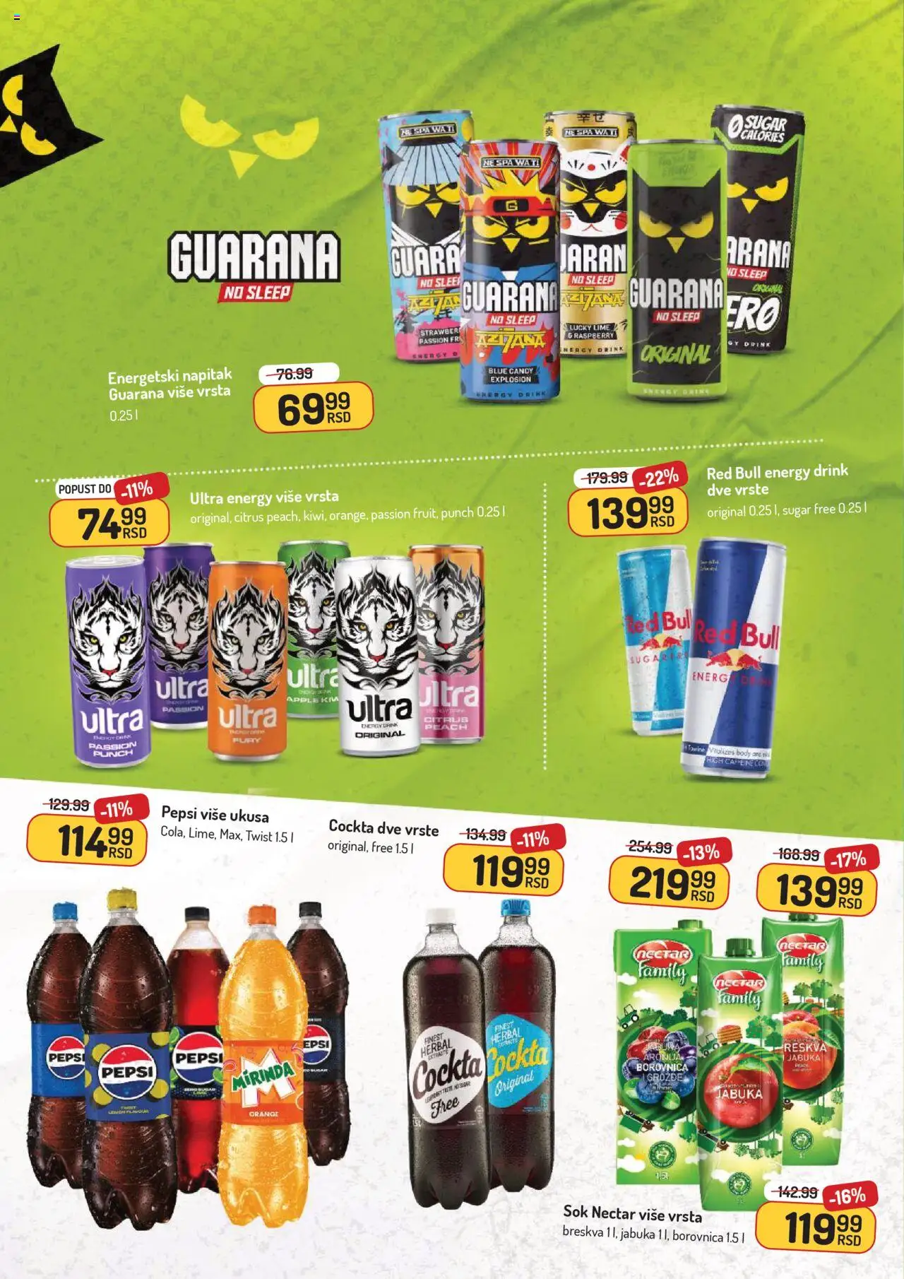 Aman katalog - važi od 15.09.2025 | Strana: 22 | Proizvode: Borovnica, Candy, Sok, Pepsi