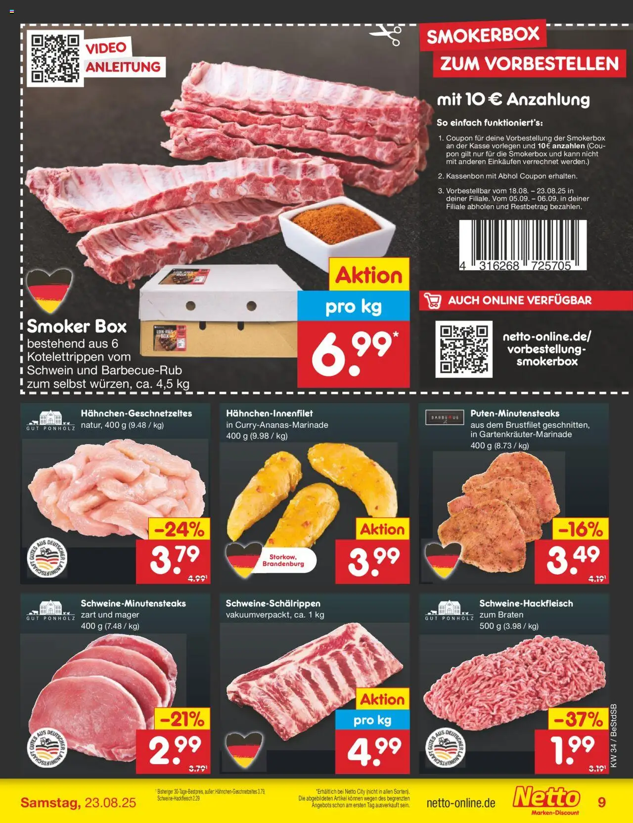 Netto Marken-Discount Prospekt 	 - gültig ab dem 18.08.2025 | Seite: 9 | Produkte: Box, Video