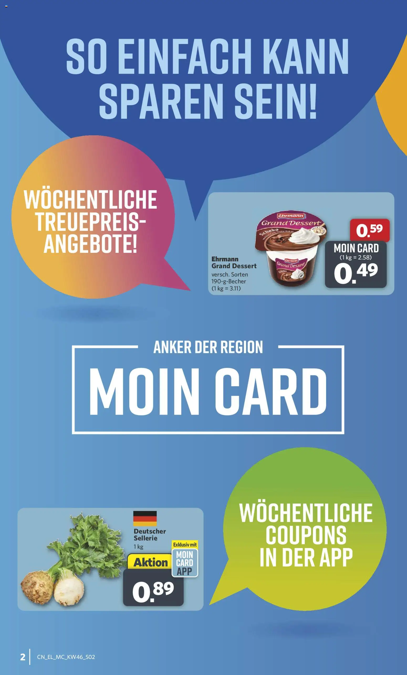 Combi  Sonderangebote – gültig ab 10.11.2025 | Seite: 2 | Produkte: Ehrmann grand dessert