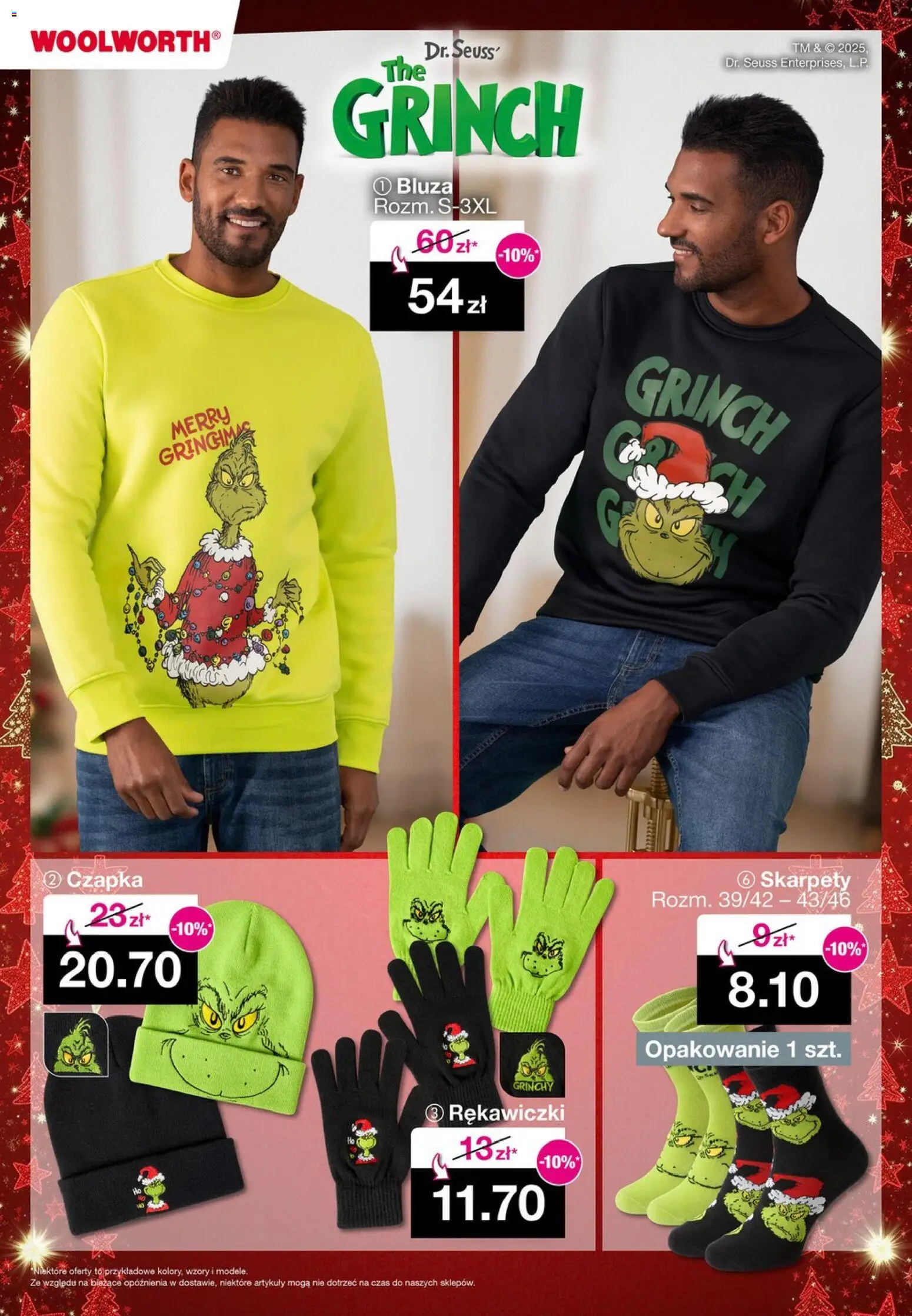 Woolworth Gazetka od 14.11.2025 | Strona: 3 | Produkty: Skarpety, Czapka, Rękawiczki