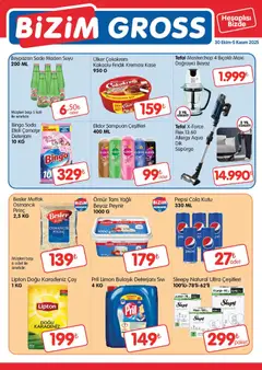30.10.2025 tarihinden itibaren geçerli olan Bizim Toptan kataloğu önizlemesi | Sayfa: 1