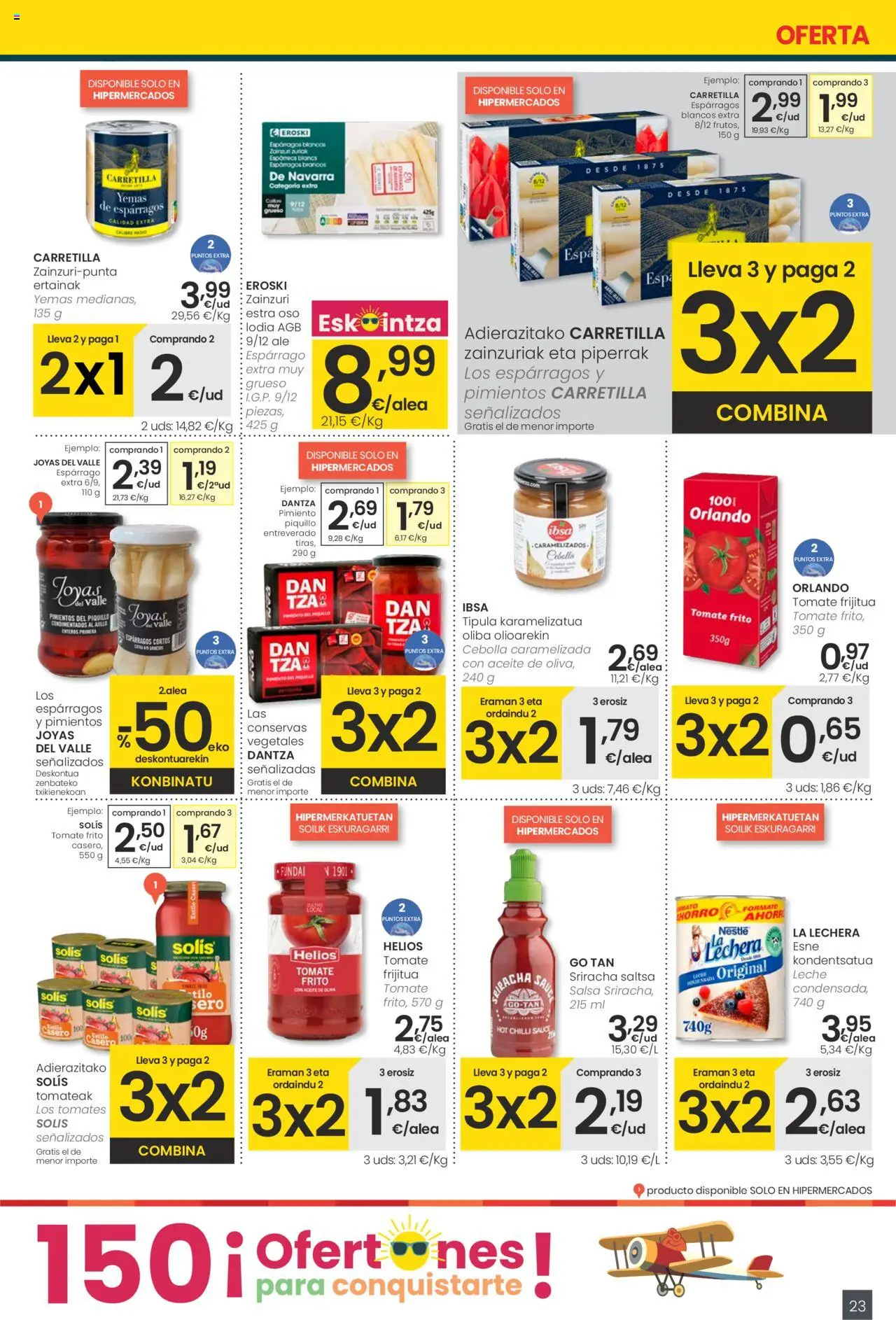 Eroski - Handia │ válido desde el 12.06.2025 | Página: 23 | Productos: Aceite, Κάδος απορρυμάτων, Aceite de oliva, Παγωμένο τσάι