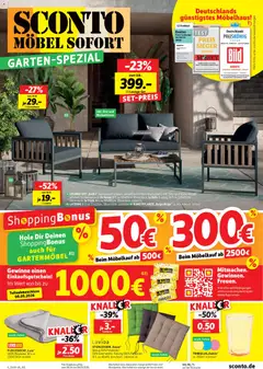 Sconto Prospekt Garten-spezial ab 08.04.2026 gültig