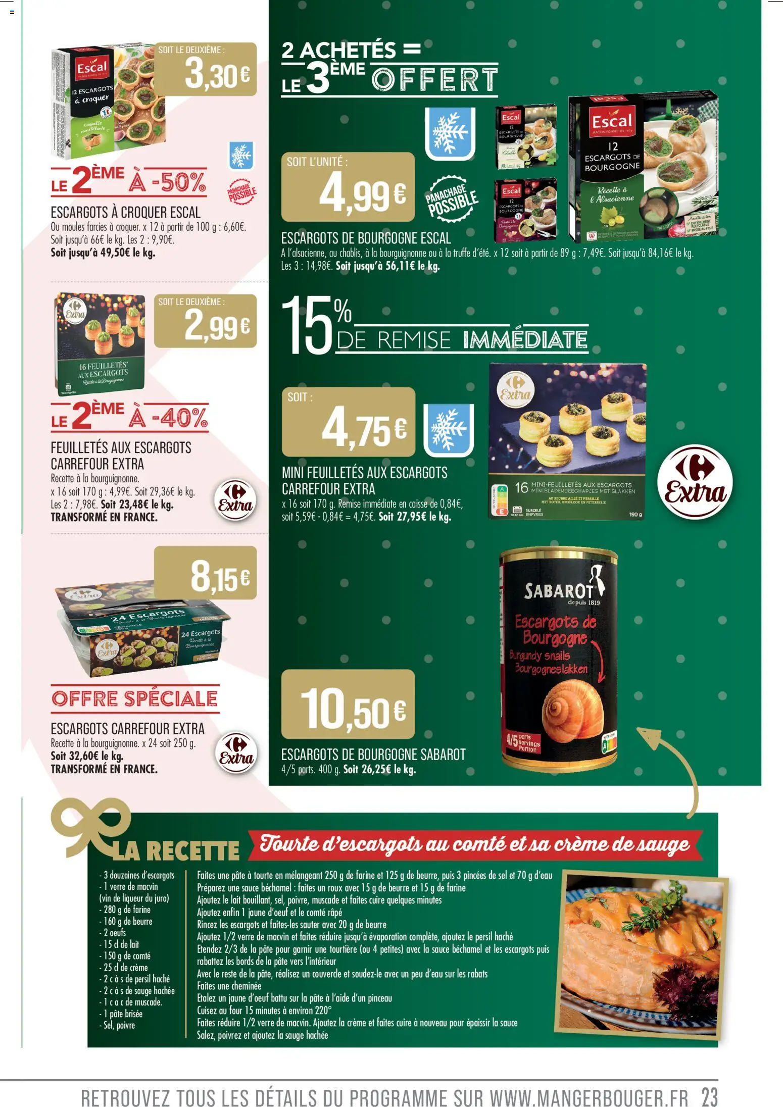 {H1} | Page: 23 | Produits: Persil, Poivre, Beurre, Vin