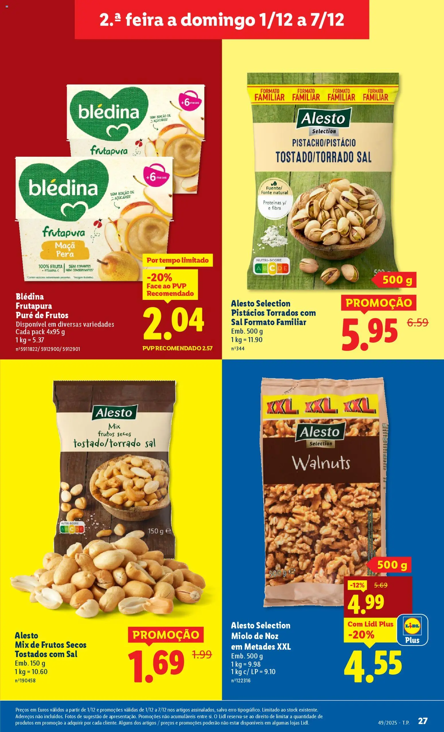 Lidl folheto │ válido de 01.12.2025 | Página: 27 | Produtos: Sal, Maça, Vitamina c
