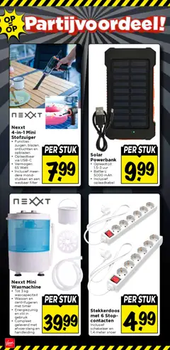 Vomar folder - Voorbeeld van een folder van Vomar, geldig van 19.04.2026 | Pagina: 37 | Producten: Wasmachine, Stofzuiger, Batterij