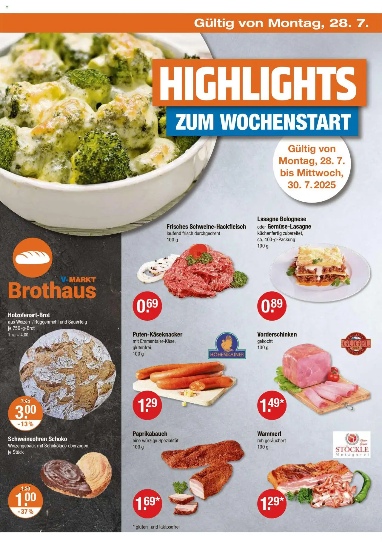 V-Markt - Oberpfalz - gültig ab dem 24.07.2025 | Seite: 18 | Produkte: Schokolade