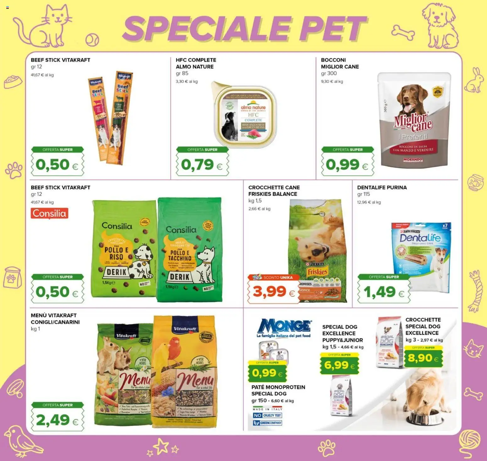 Volantino Tigre del 16.01.2026 | Pagina: 17 | Prodotti: Pollo, Manzo, Tacchino, Crocchette