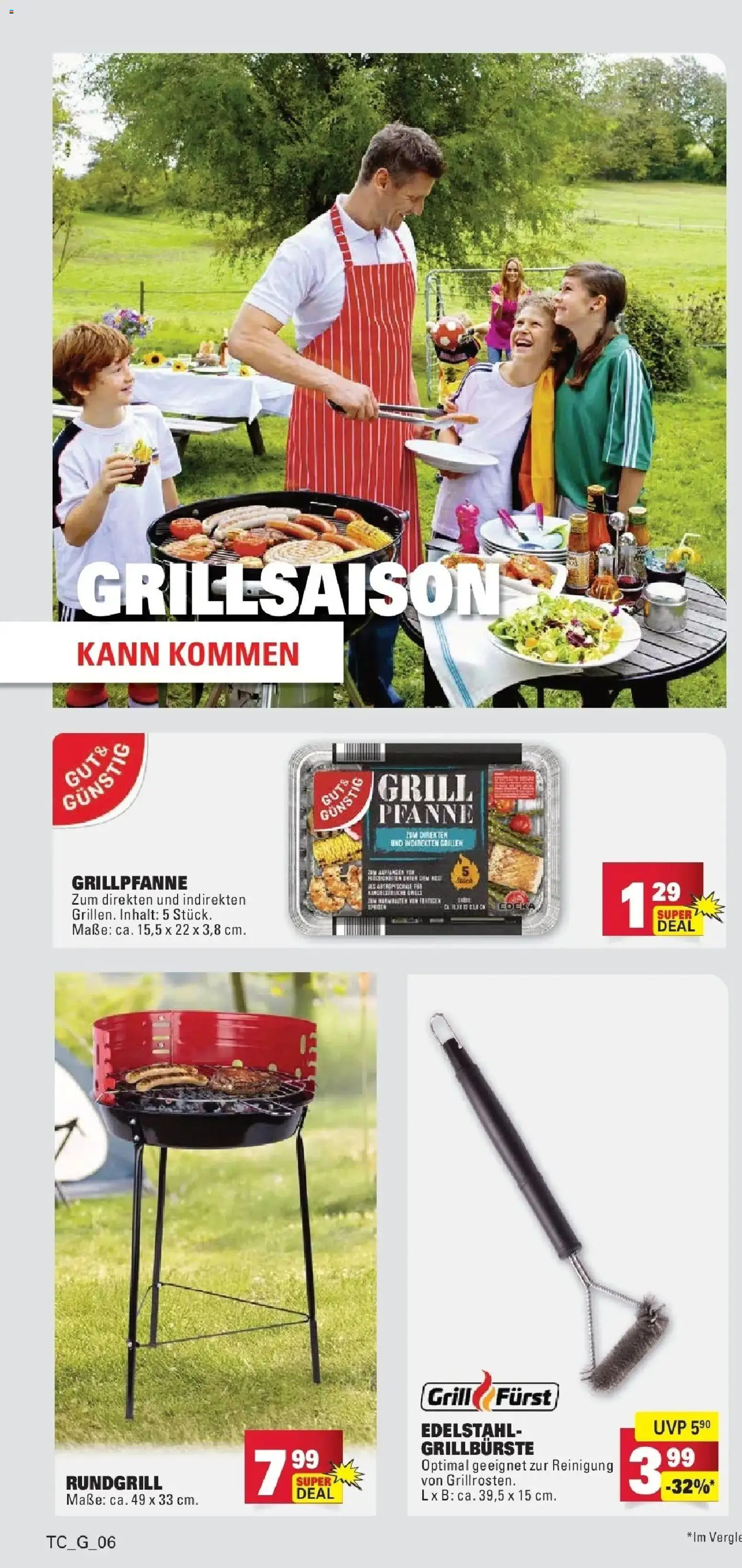 E center Prospekt Sinzheim	 – gültig ab 05.04.2026 | Seite: 92 | Produkte: Grill