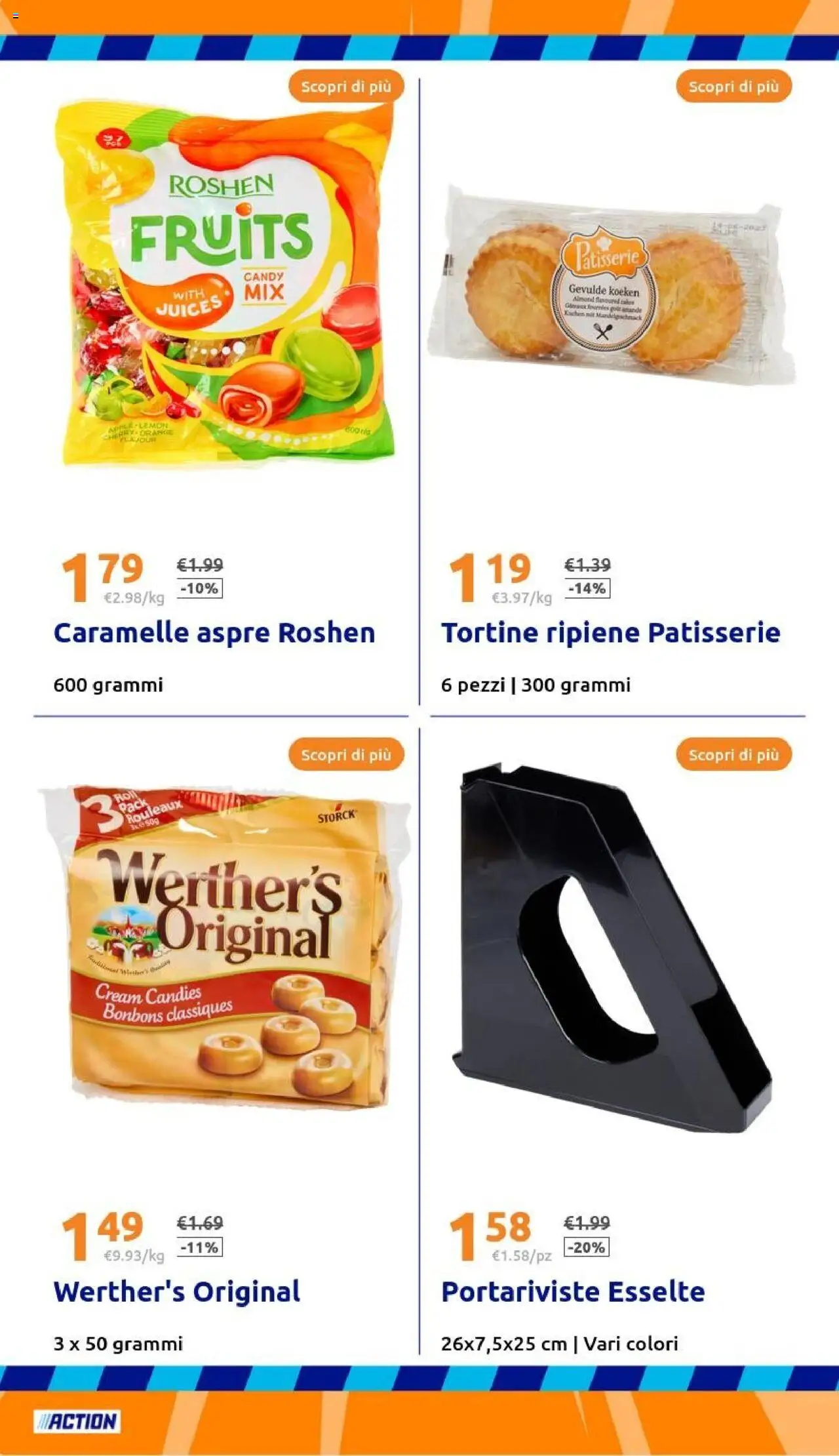 Volantino Action del 17.09.2025 | Pagina: 20 | Prodotti: Caramelle