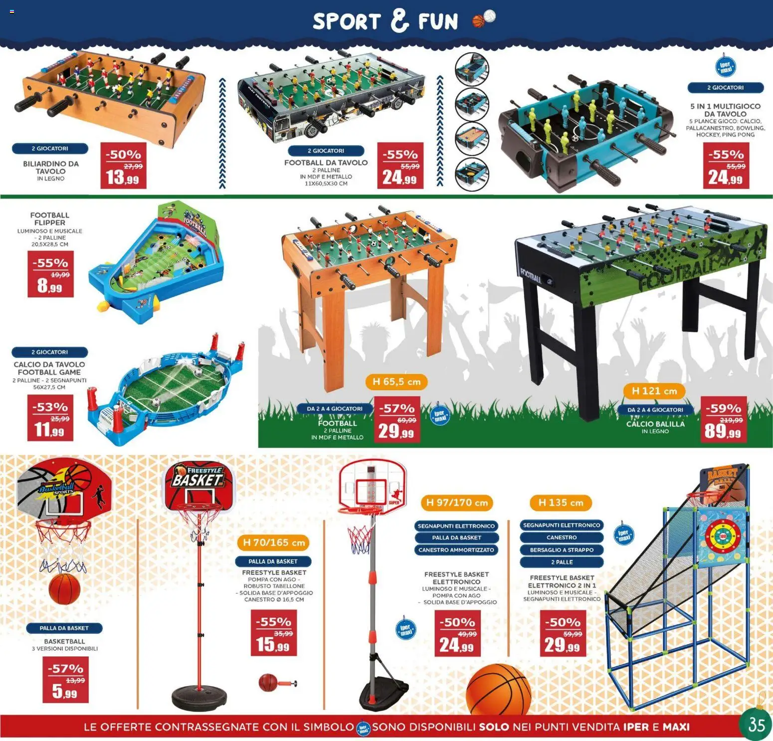 Volantino Happy Casa del 22.11.2025 | Pagina: 35 | Prodotti: Gioco, Tavolo