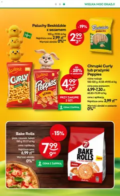 Pogląd oferty "Żabka gazetka" - ważna od 25.03.2026 | Strona: 22 | Produkty: Chrupki, Bekon, Pizza