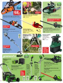 Bauhaus katalog akcije – veljaven od 01.01.2026 | Stran: 2 | Izdelki: Baterija, Verižna žaga, Baterije, Polnilnik