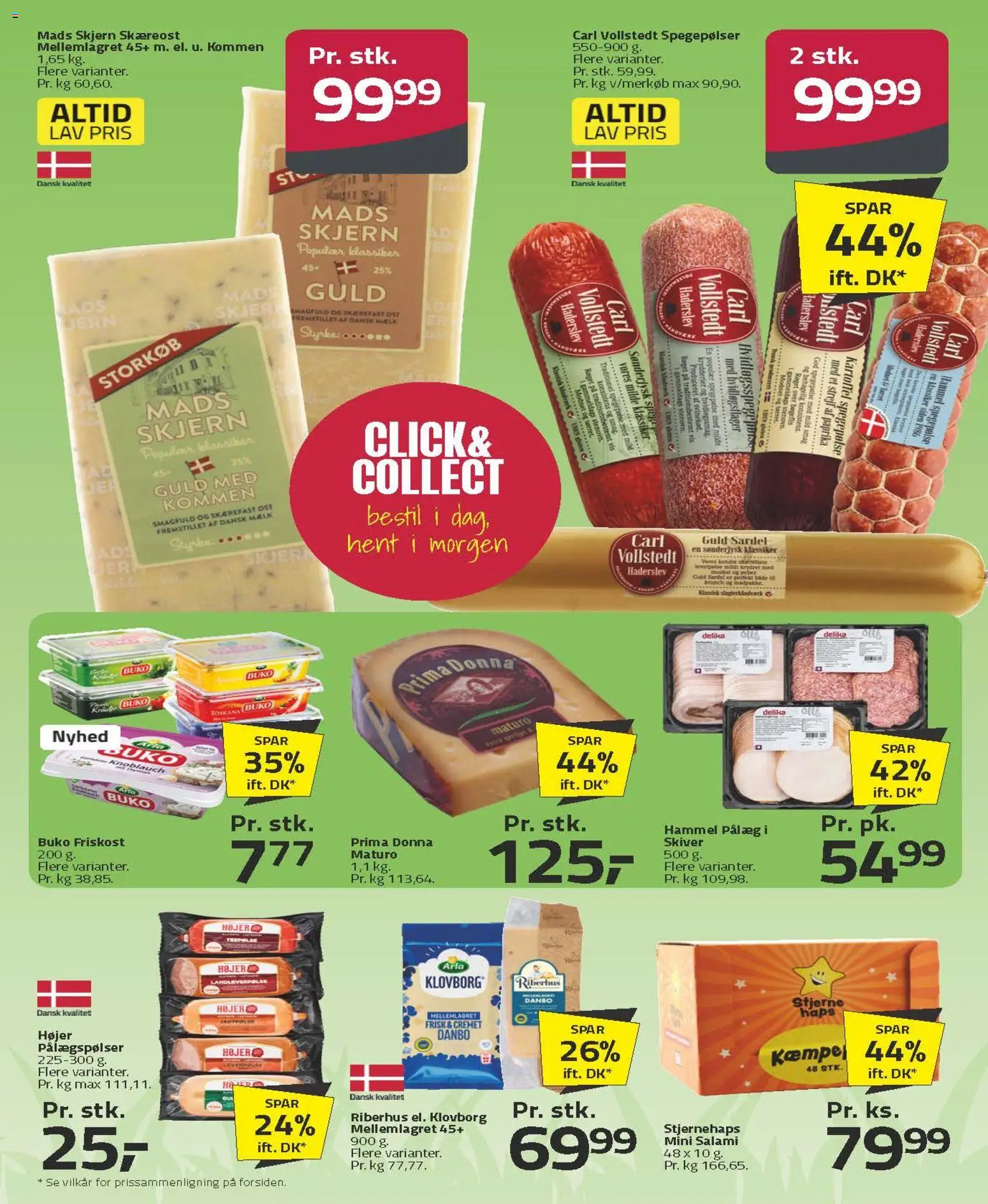 Fleggaard tilbudsavis – gyldig fra 08.04.2026 | Side: 15 | Produkter: Mælk, Ost, Pålæg, Paprika