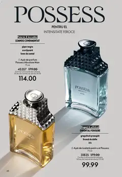 Ofertele Oriflame valabile de la 06.05.2026 | Pagină: 48 | Produse: Apă de parfum, Apă de toaletă, Apă, Piper