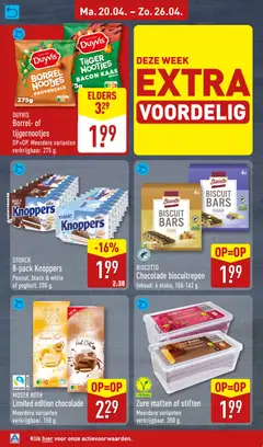 Aldi folder week 17 - Voorbeeld van een folder van Aldi, geldig van 20.04.2026 | Pagina: 16 | Producten: Kaas, Yoghurt, Bacon, Fruit
