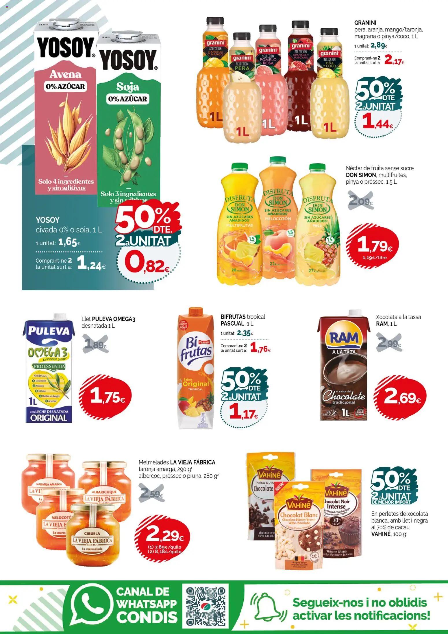 Condis folleto life │ válido desde el 05.11.2025 | Página: 12 | Productos: Leche desnatada, Τυρόπιτα, Αποφλοιωτής σκόρδου, Ρούτερ