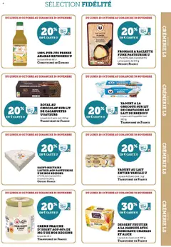 Super U - Prévisualisation de Super U - Ma Sélection Carte U Octobre valide à partir de 20.10.2025 | Page: 7 | Produits: Lait entier, Mangue, Fromage, Ananas