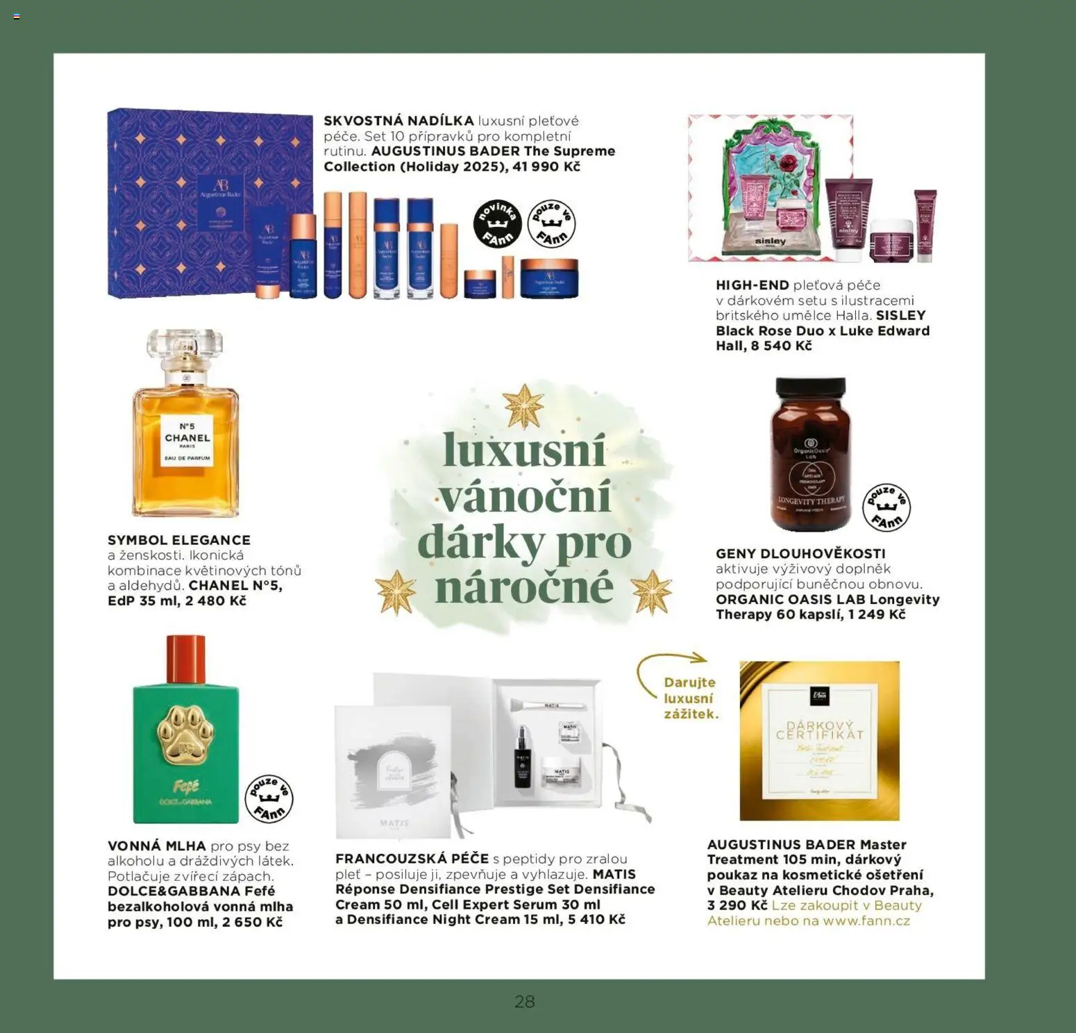 FAnn katalog Vánoce 2025 od 30.10.2025 | Strana: 28 | Produkty: Sérum