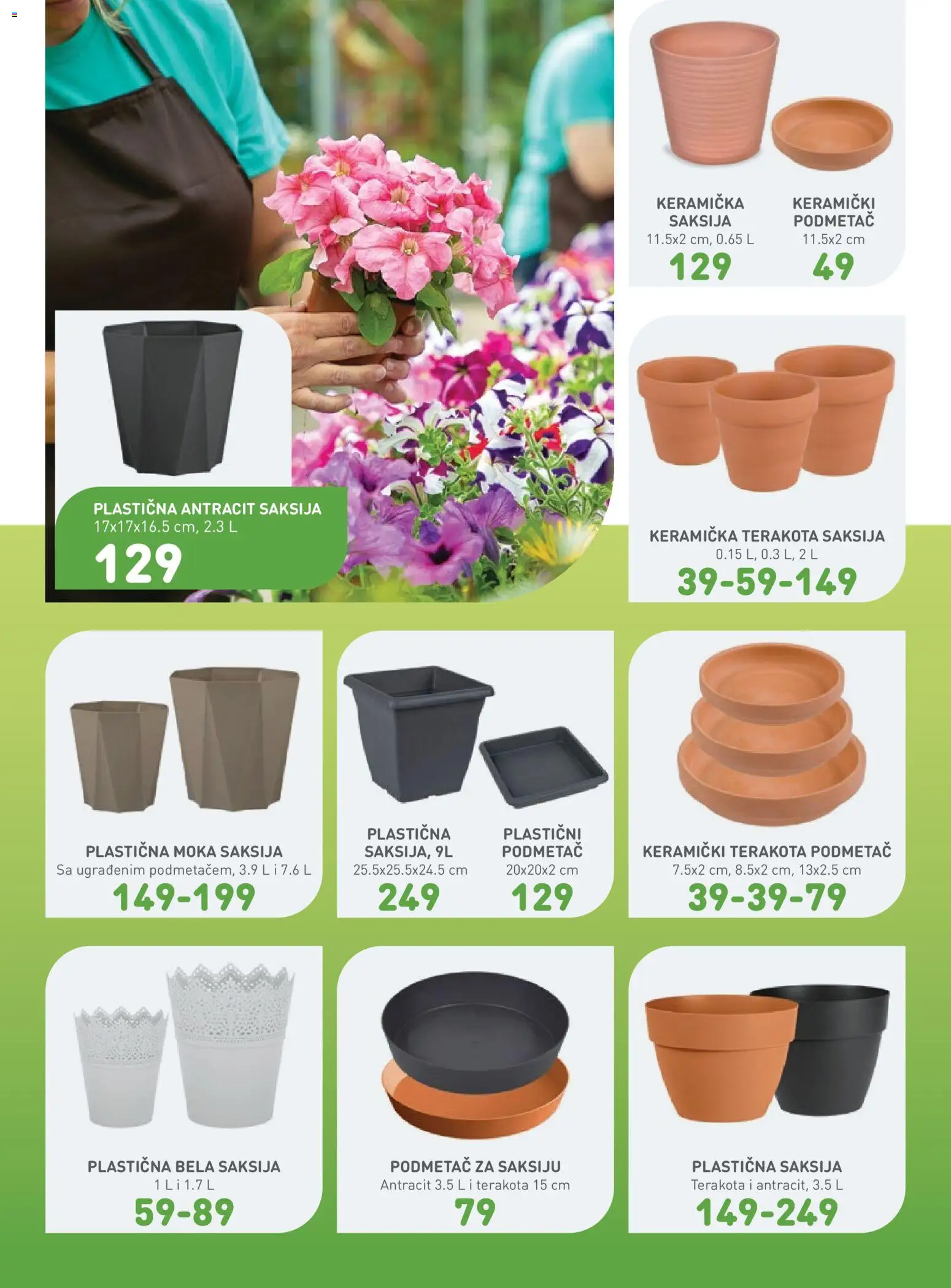 JUMBO katalog - važi od 13.03.2026 | Strana: 3 | Proizvode: Saksija