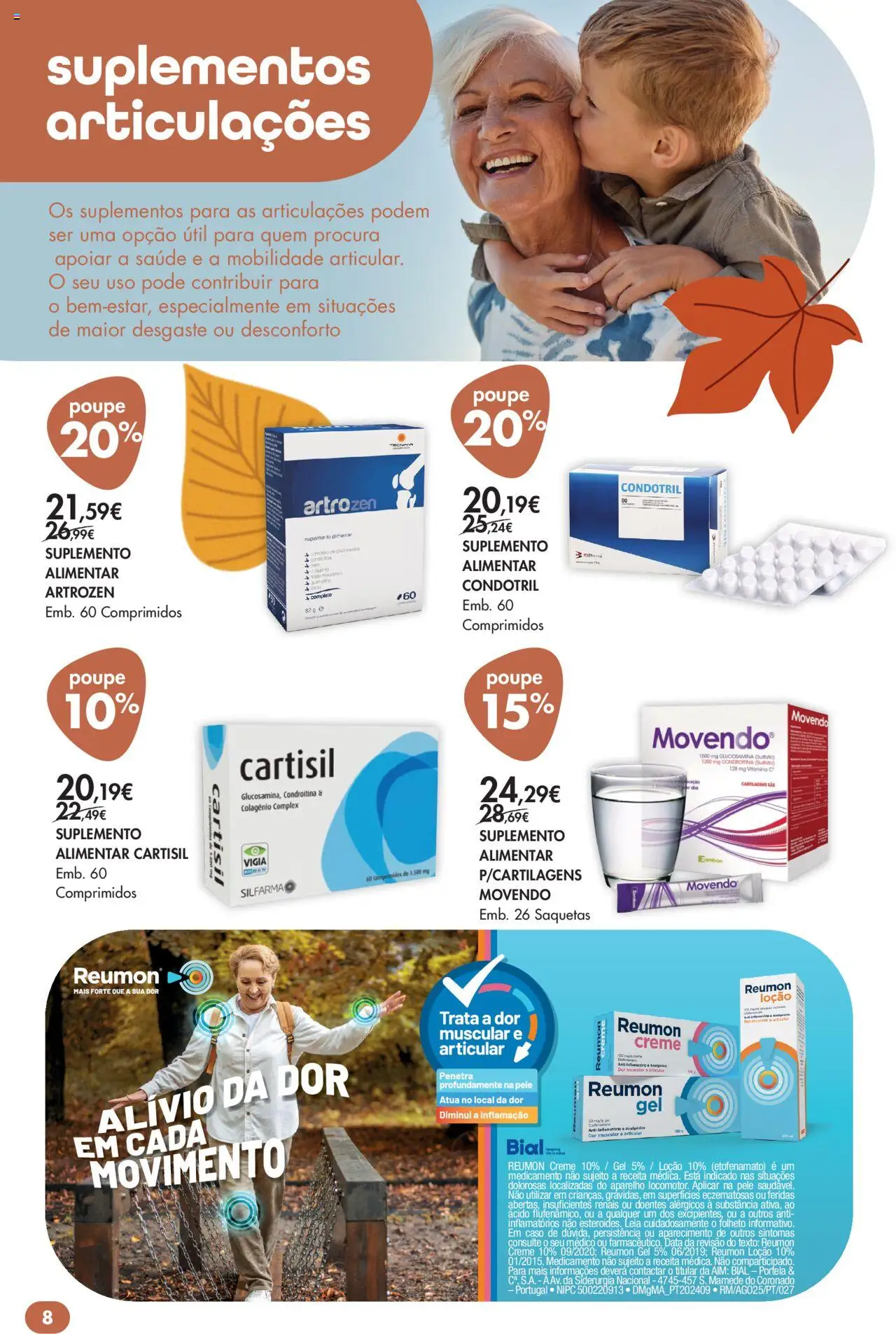 Pingo Doce - Bem Estar Outono Lojas │ válido de 14.10.2025 | Página: 8 | Produtos: Creme