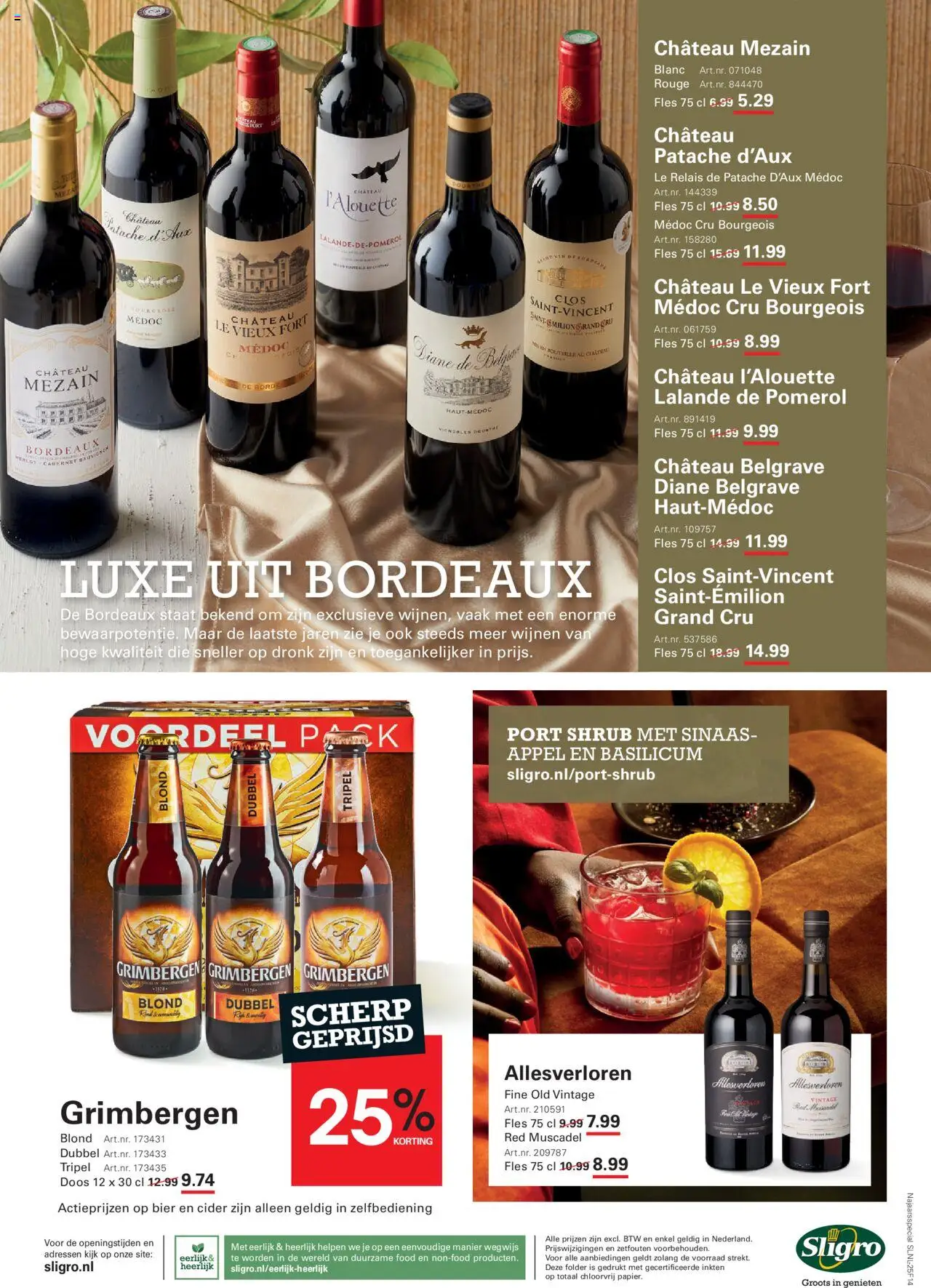 {H1} | Pagina: 44 | Producten: Bier, Fles, Appel