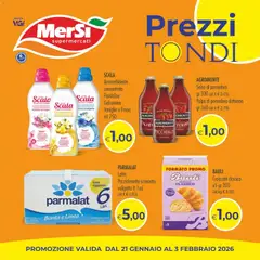 Anteprima del volantino Volantino MerSi Supermercati	 valido a partire dal 21.01.2026