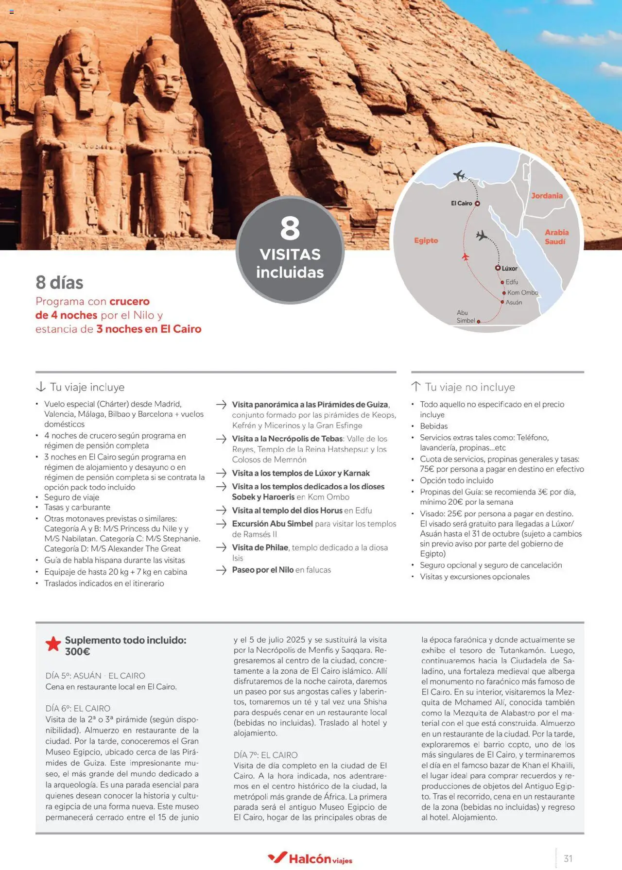 Halcón Viajes Egipto │ válido desde el 01.07.2025 | Página: 31 | Productos: Té