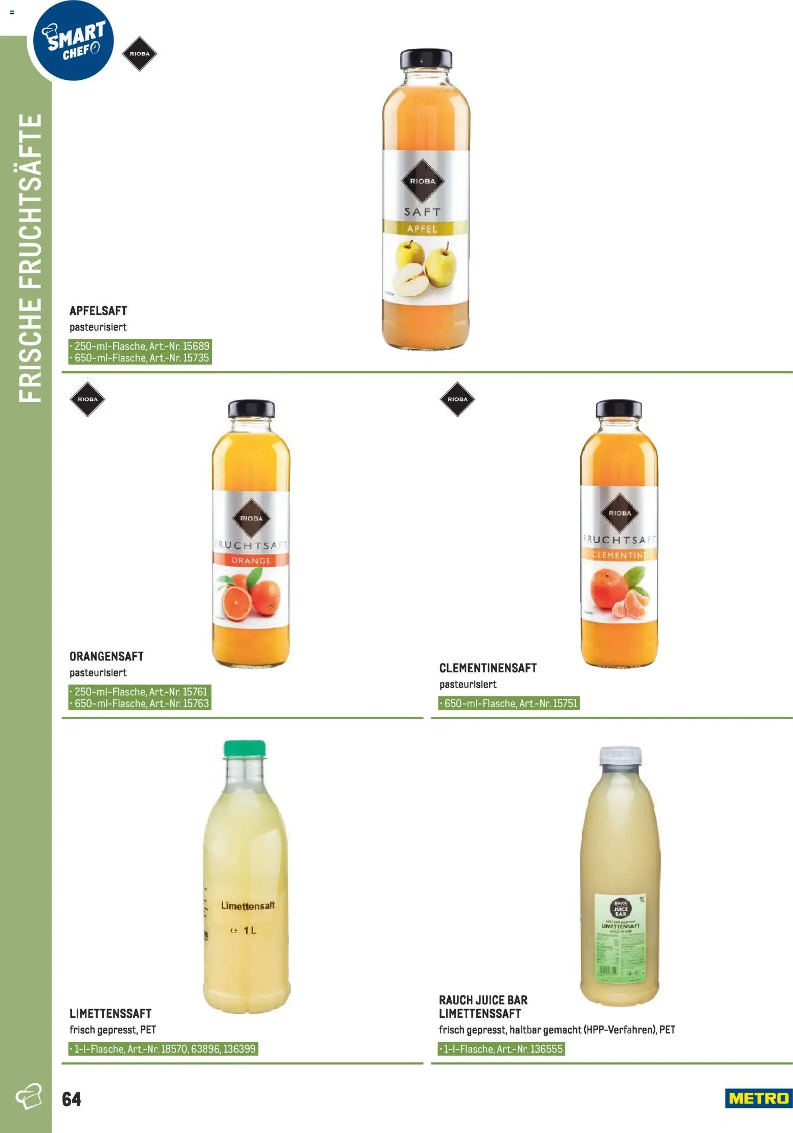 Metro angebote - Smart Chef Obst & Gemüse gültig ab 26.03.2026 | Seite: 64 | Produkte: Planche de surf, Saft, Äpfel