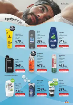 BOROTALCO MEN, dezodorans u spreju više vrsta 150 ml - pregled DM Drogerie kataloga - važi od 01.04.2026 | Strana: 21 | Proizvode: Nivea Men, Nivea, Krema, Gel za tuširanje