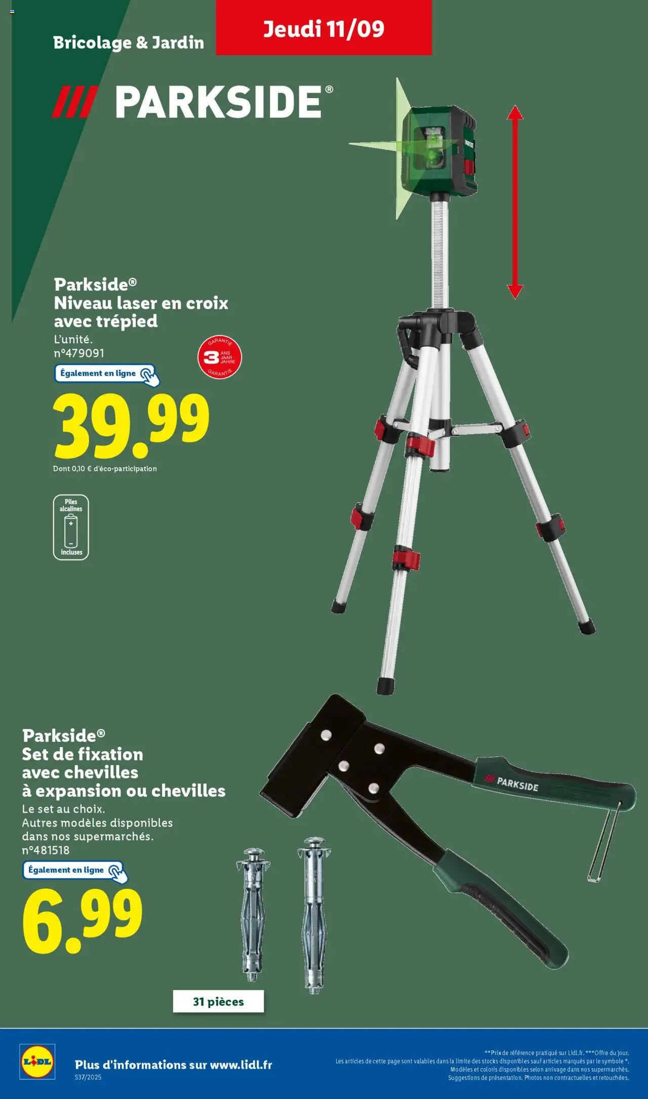  | Page: 36 | Produits: Piles