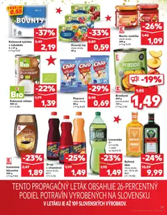 Kaufland SK Akciós újság - amely érvényes a következő dátumtól: 04.12.2025 | Oldal: 79 | Termékek: Popcorn
