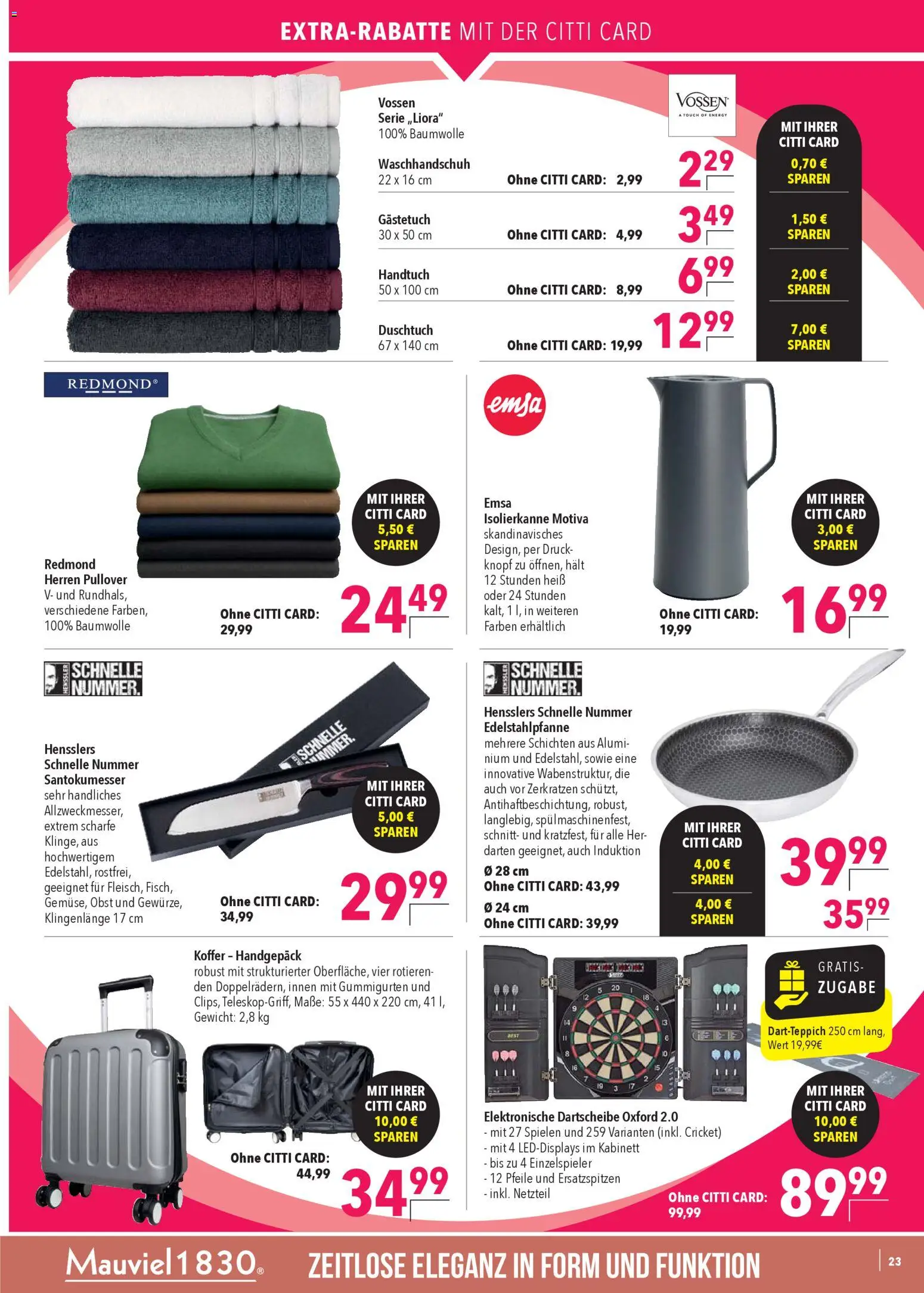 CITTI Markt Prospekt 	 – gültig ab 05.11.2025 | Seite: 25 | Produkte: Gewicht, Obst, Pullover, Koffer