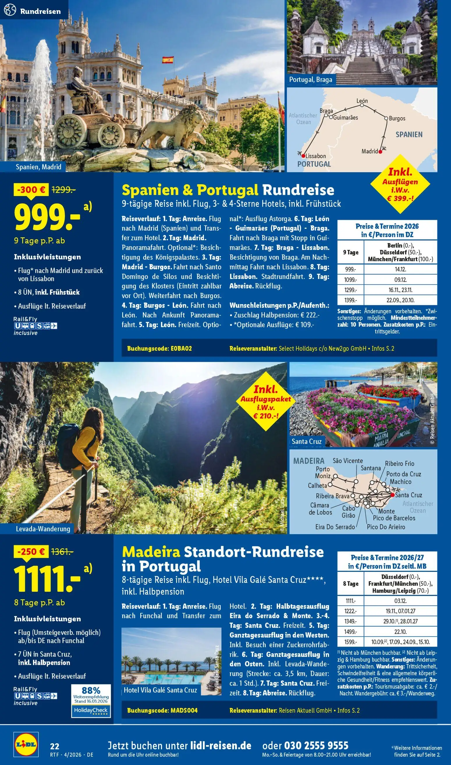 Lidl Reisen Prospekt 	 – gültig ab 11.04.2026 | Seite: 22 | Produkte: Uhr