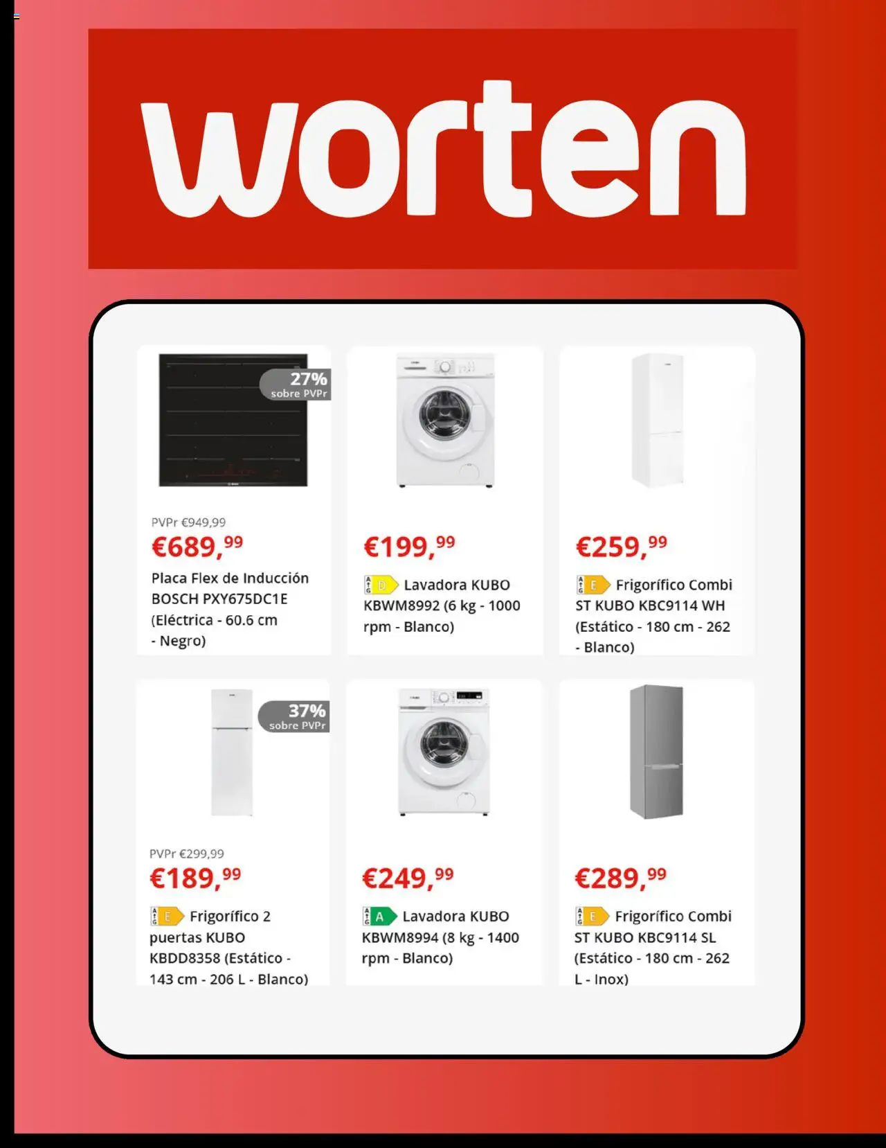 Worten folleto │ válido desde el 09.09.2025 | Página: 2 | Productos: Lavadora, Combi