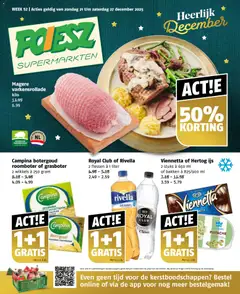 Poiesz - Folder week 52 - Voorbeeld van een folder van Poiesz, geldig van 21.12.2025