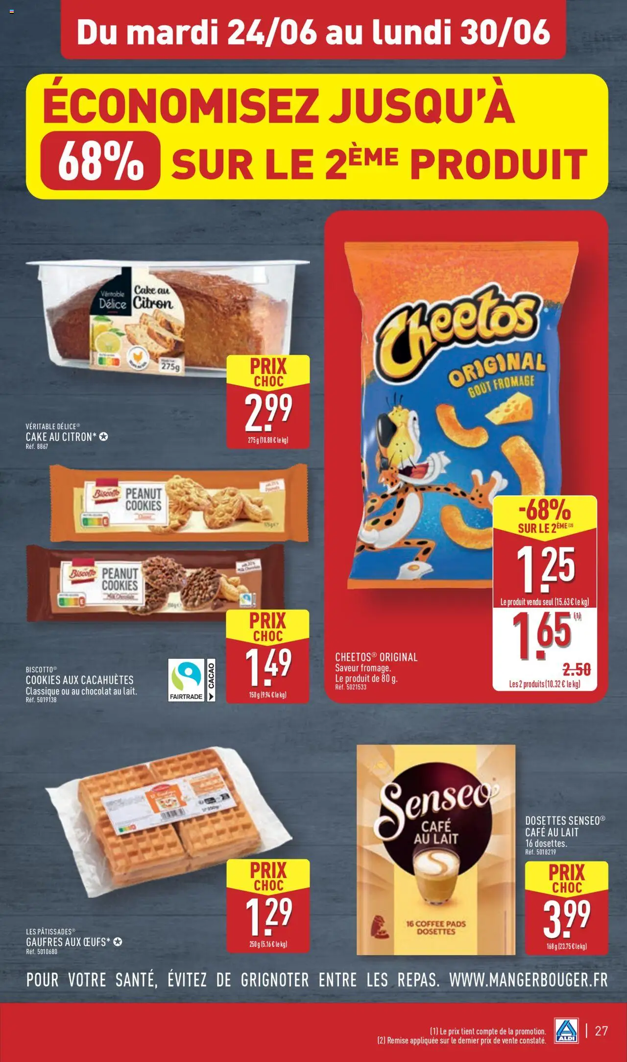  | Page: 30 | Produits: Senseo, Fromage, Café, Chocolat
