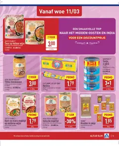 Aldi folder week 11 - Voorbeeld van een folder van Aldi, geldig van 09.03.2026 | Pagina: 13 | Producten: Tomaten, Saus, Peper, Yoghurt