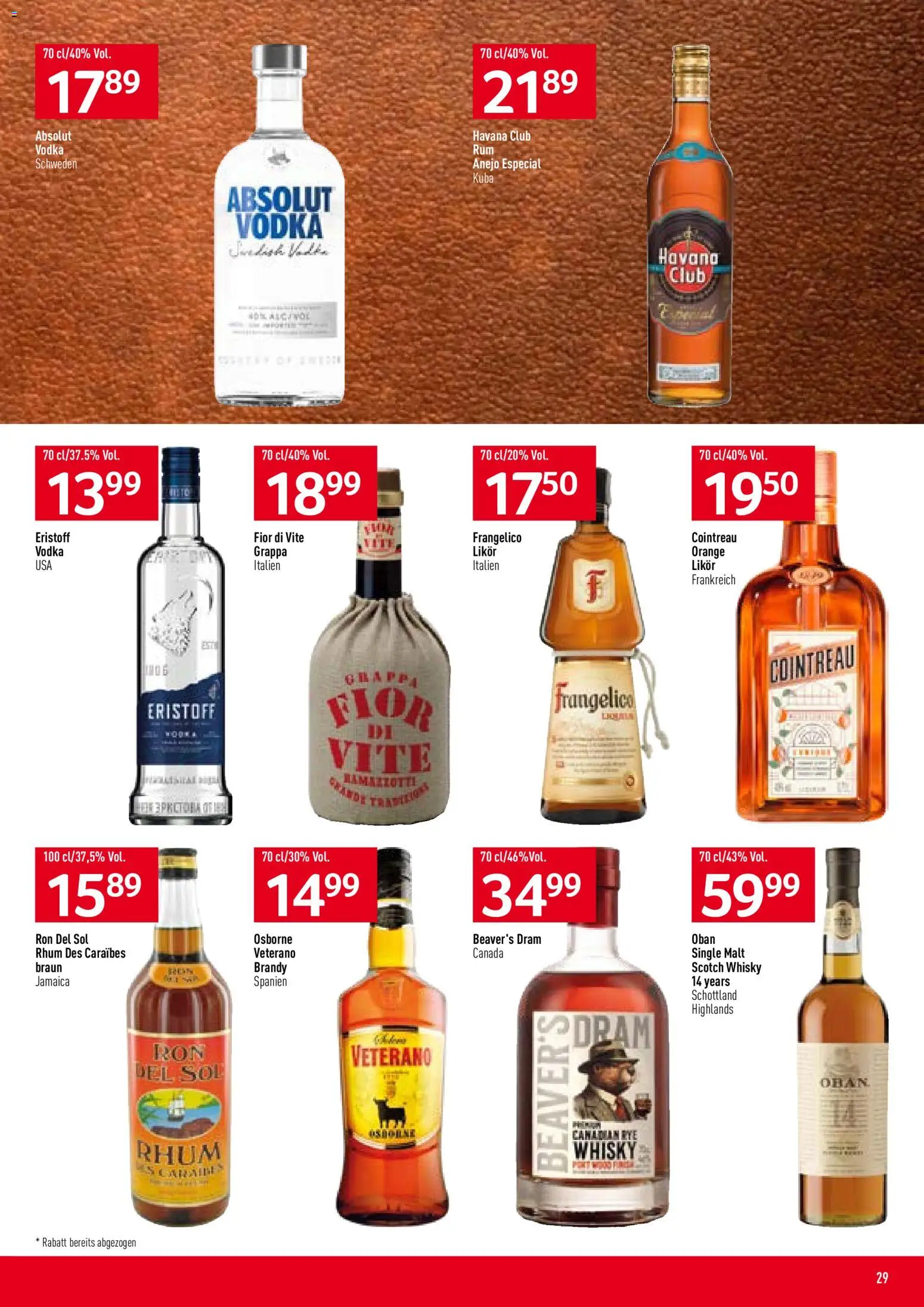 Prodega Aktionen – gültig ab 26.01.2026 | Seite: 29 | Produkte: Likör