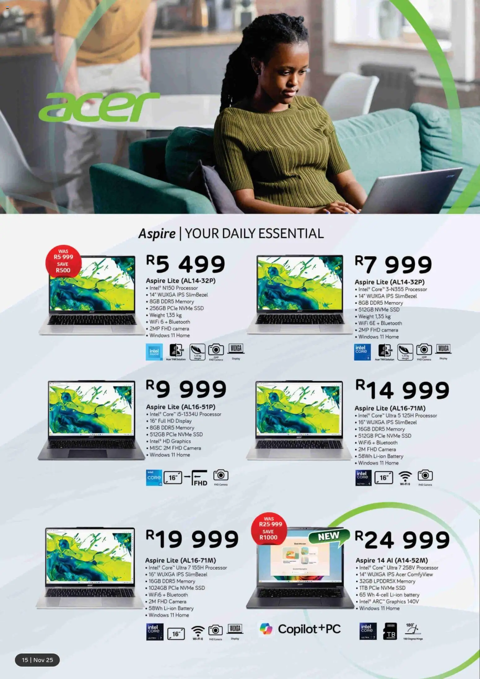 New Computer Mania catalogue – valid from 01.11.2025 | Page: 9 | Products: Camera, Battery