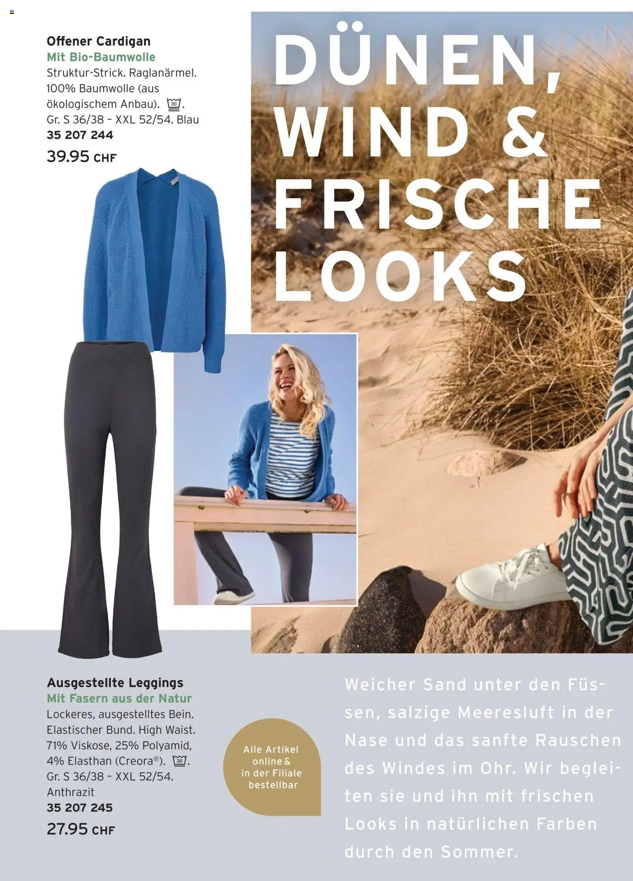 Tchibo Aktionen Filialen ab 29.07.2025 | Seite: 4 | Produkte: Leggings, Cardigan