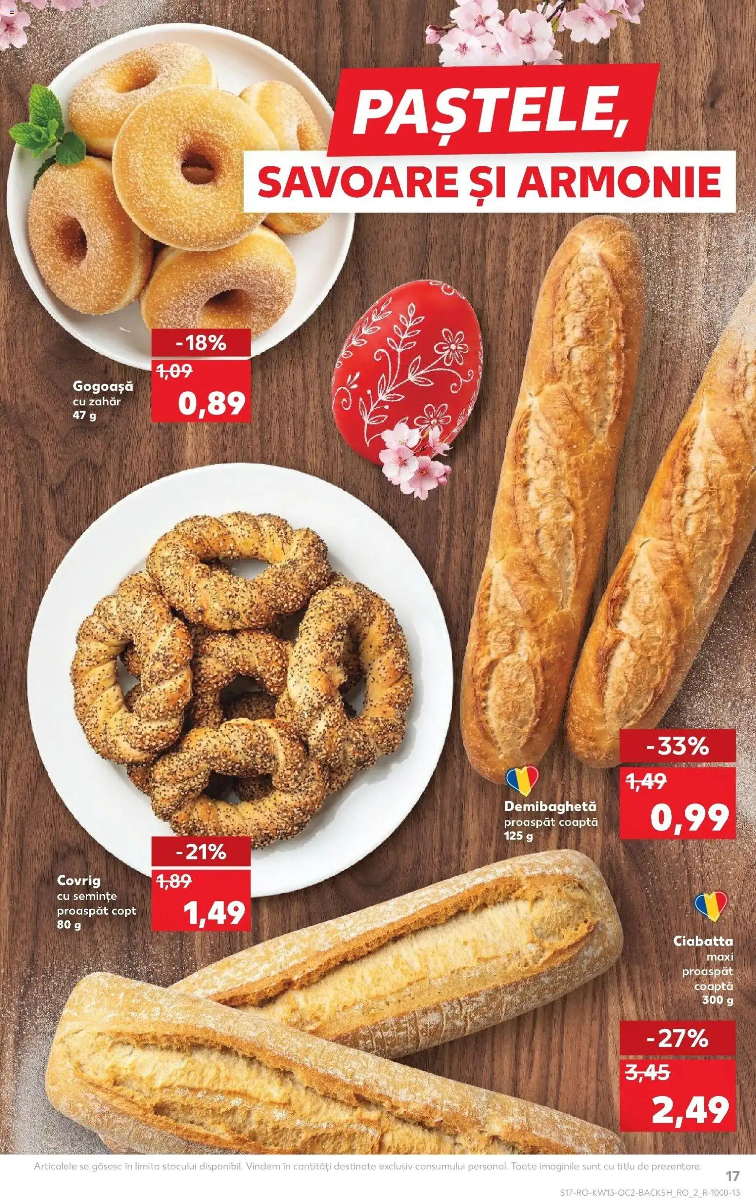 Noul catalog Kaufland – valabil de la 25.03.2026 | Pagină: 17 | Produse: Divan, Semințe, Zahăr