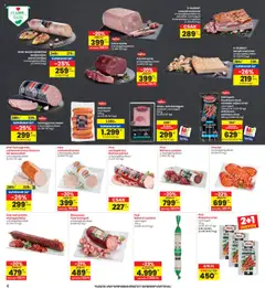 Interspar akciós ujság - amely érvényes a következő dátumtól: 17.07.2025 | Oldal: 4 | Termékek: Virsli, Sonka, Császárszalonna, Vastagkolbász