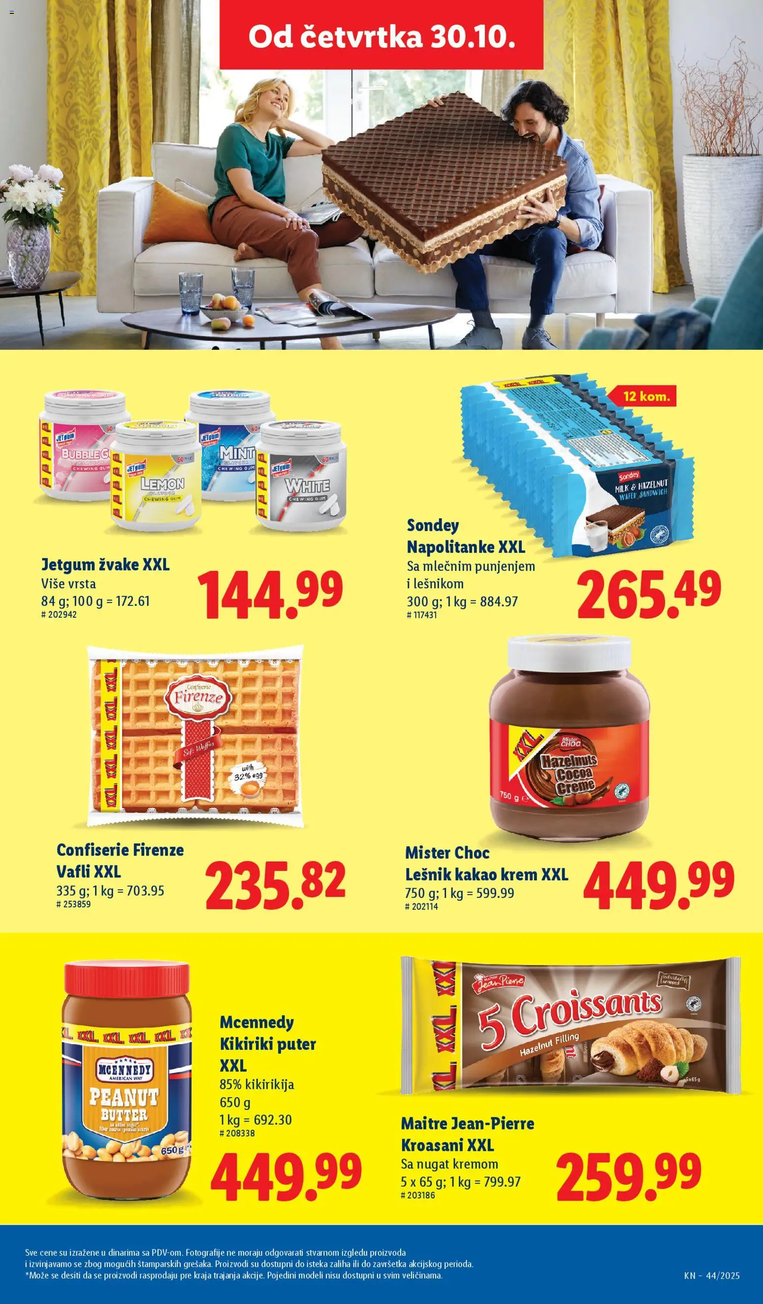 Lidl katalog - važi od 30.10.2025 | Strana: 35 | Proizvode: Protein, Lešnik, Kikiriki, Napolitanke
