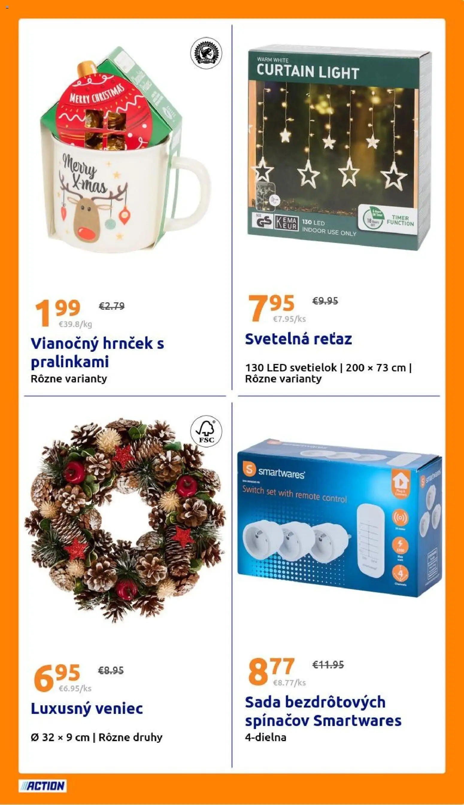 Nové Action akcie – leták je platný od 10.12.2025 | Strana: 27 | Produkty: Led