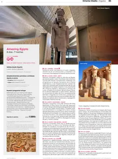 Vista previa Viajes El Corte Inglés Africa y Oriente Medio válido desde el 01.01.2026 | Página: 85